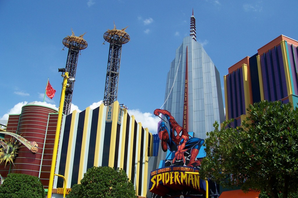 The Amazing Adventures of Spider-man at Islands of Adventure.