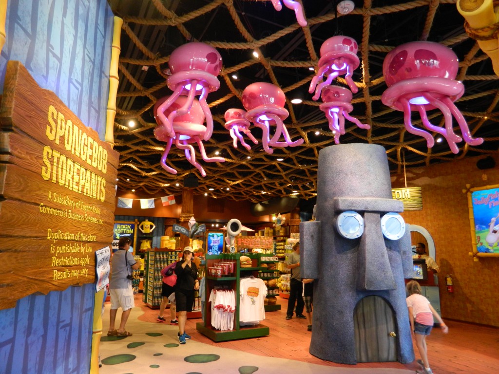 "Who lives in a pineapple under the sea...." - Universal Studios