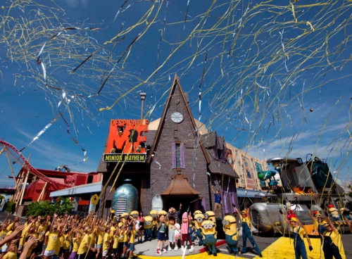 Minion Mayhem at Universal Studios. Photo: Universal/PRNewswire