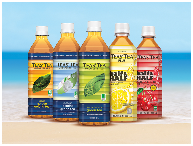 TEAS' TEA offers a beach full of flavors. Photo: TEAS' TEA