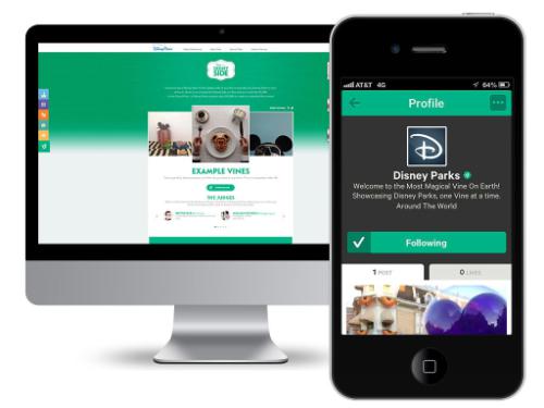 Vine Your Disney Side Photo: PRNewsFoto/Walt Disney Parks and Resorts