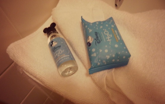 Mickey shampoo is just one of the fun amenities at a Disney resort.