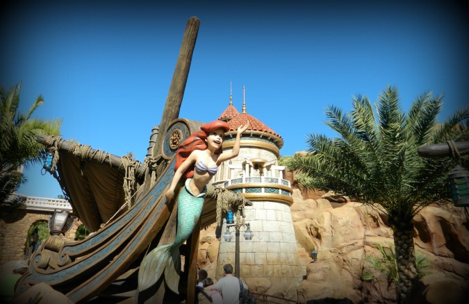 Ariel's Grotto in New Fantasyland.