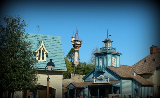 Rapunzel's Tower in New Fantasyland.
