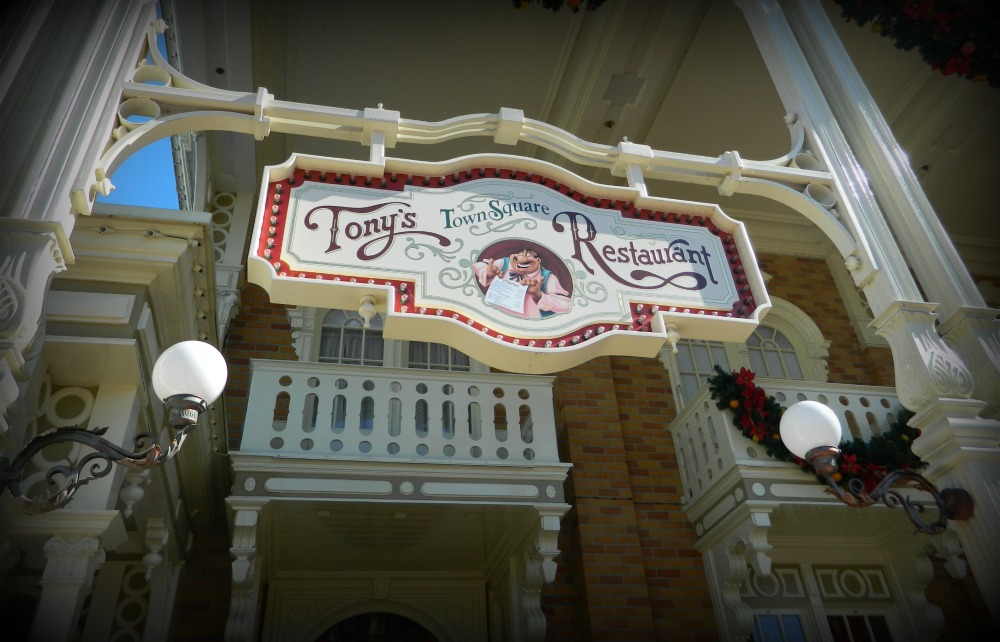 Tony's Italian restaurant at Disney's Magic Kingdom.