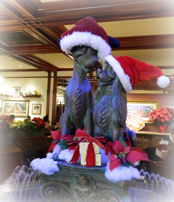 Can you tell we were there at Christmas time?