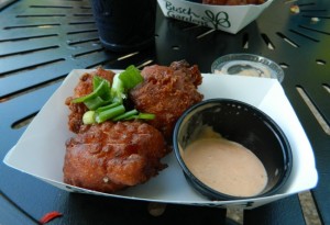 Gamba Fritters from the Caribbean