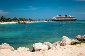 The Disney Dream on Castaway Cay in the Bahamas. Photo: Flickr/Josh Hallett/CC license 