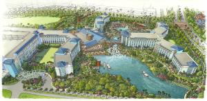 Artist rendering of Loews Sapphire Falls Resort Photo: Universal Orlando