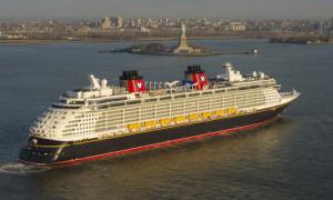 The Disney Fantasy at sea. Photo: Walt Disney World