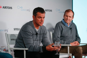 Water.org Co-Founders Matt Damon and Gary White Photo: Rick Kern/Getty Images for Stella Artois