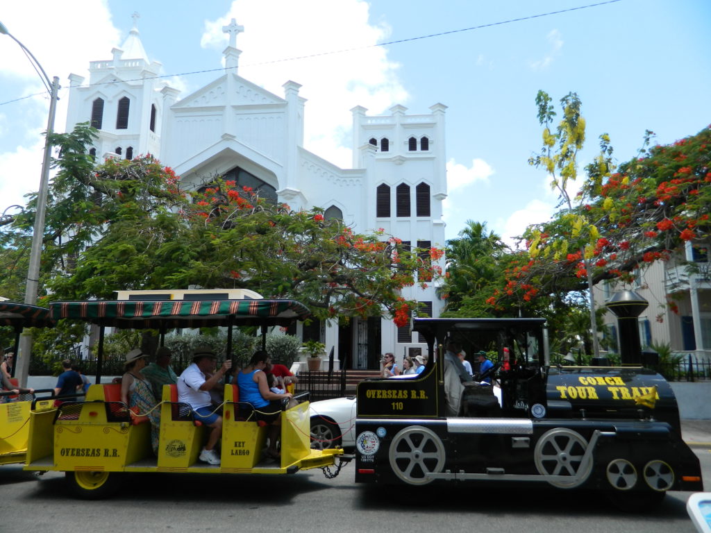 Tour the island aboard the Conch Tour Train.
