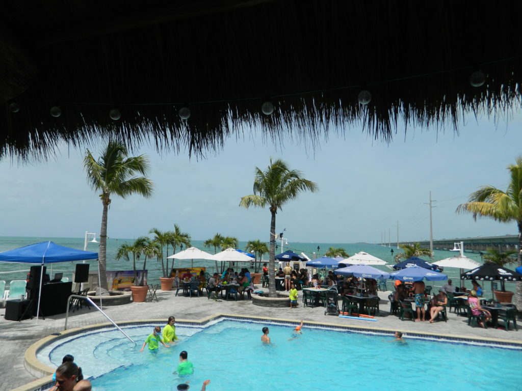 Sunset Grille & Raw Bar on Marathon Key - great food and a pool.