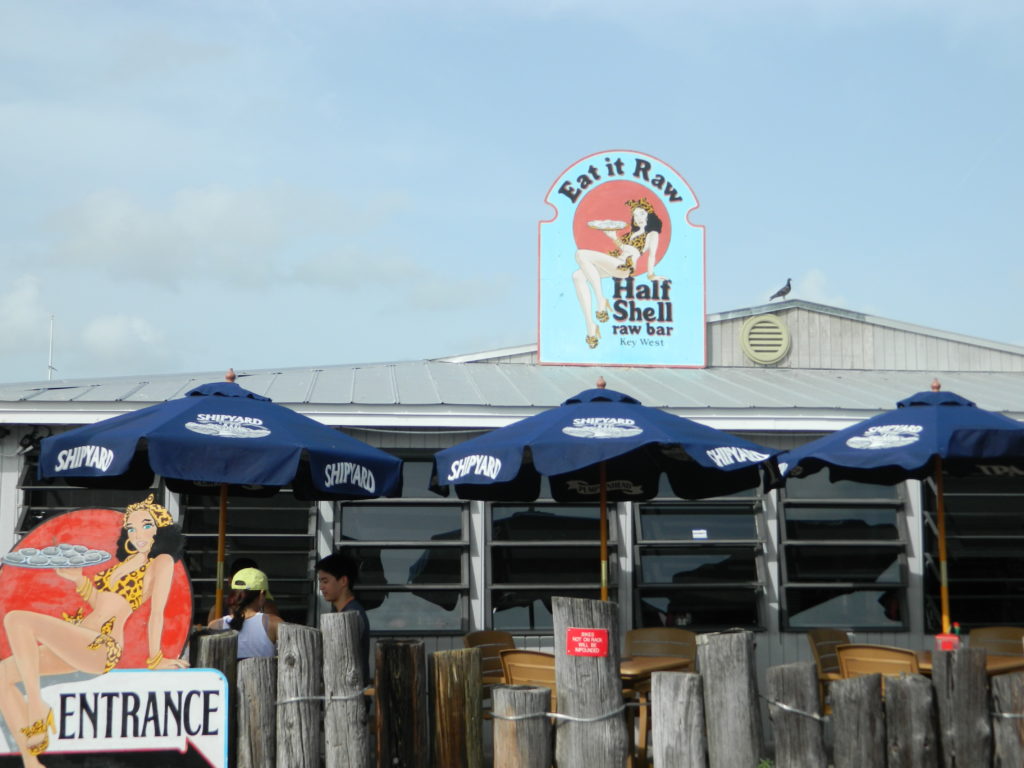 Half Shell Raw Bar - this bar is featured as the cover art for one of Kenny Chesney's singles.