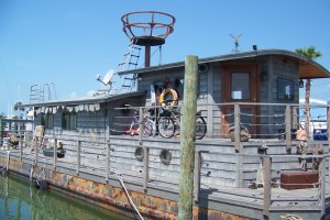 Houseboat set for the movie