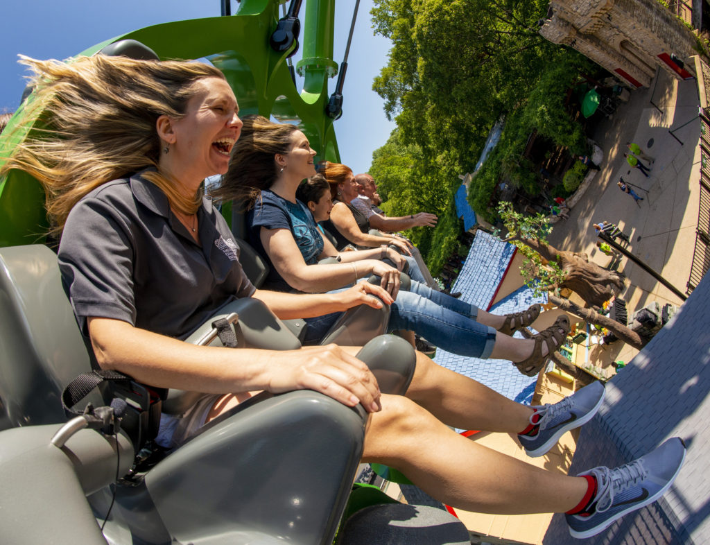 Finnegan’s Flyer Screamin’ Swing now open at Busch Gardens Williamsburg